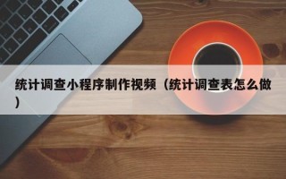 常宁统计调查小程序制作视频（统计调查表怎么做）